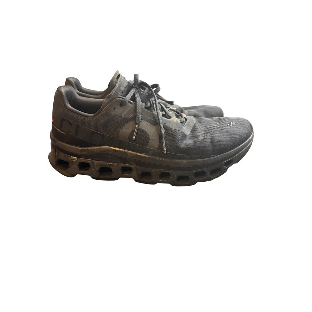 On Cloudmonster Mens Running Shoes Black All Black 61.99025 Size 11